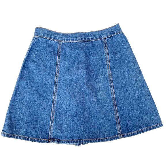 Urban Outfitters BDG Denim Button Front Jean Skirt Sz S - Picture 4 of 5